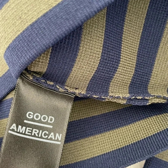 Good American stripe knit crop top - Picture 7 of 9